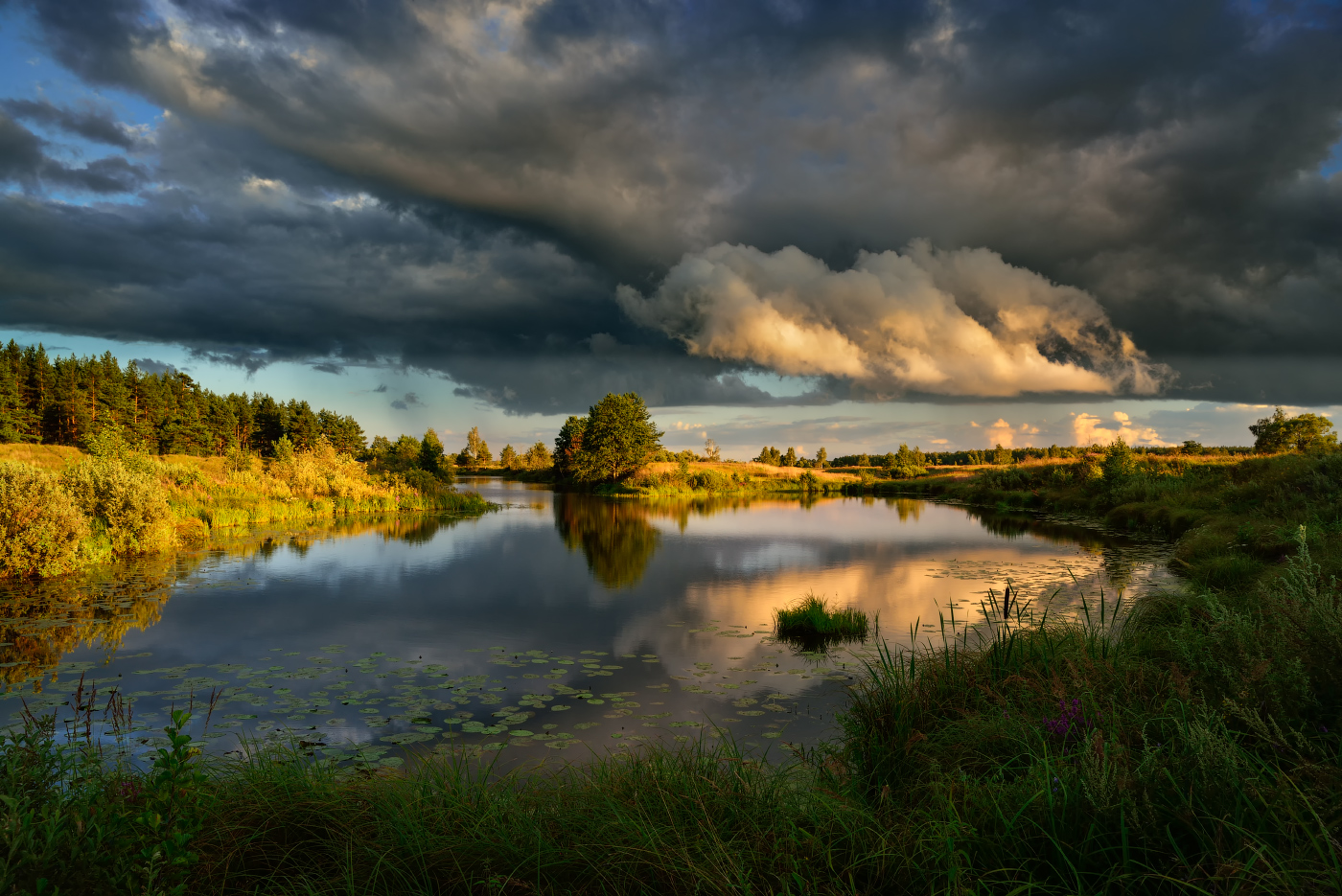 вечерние контрасты