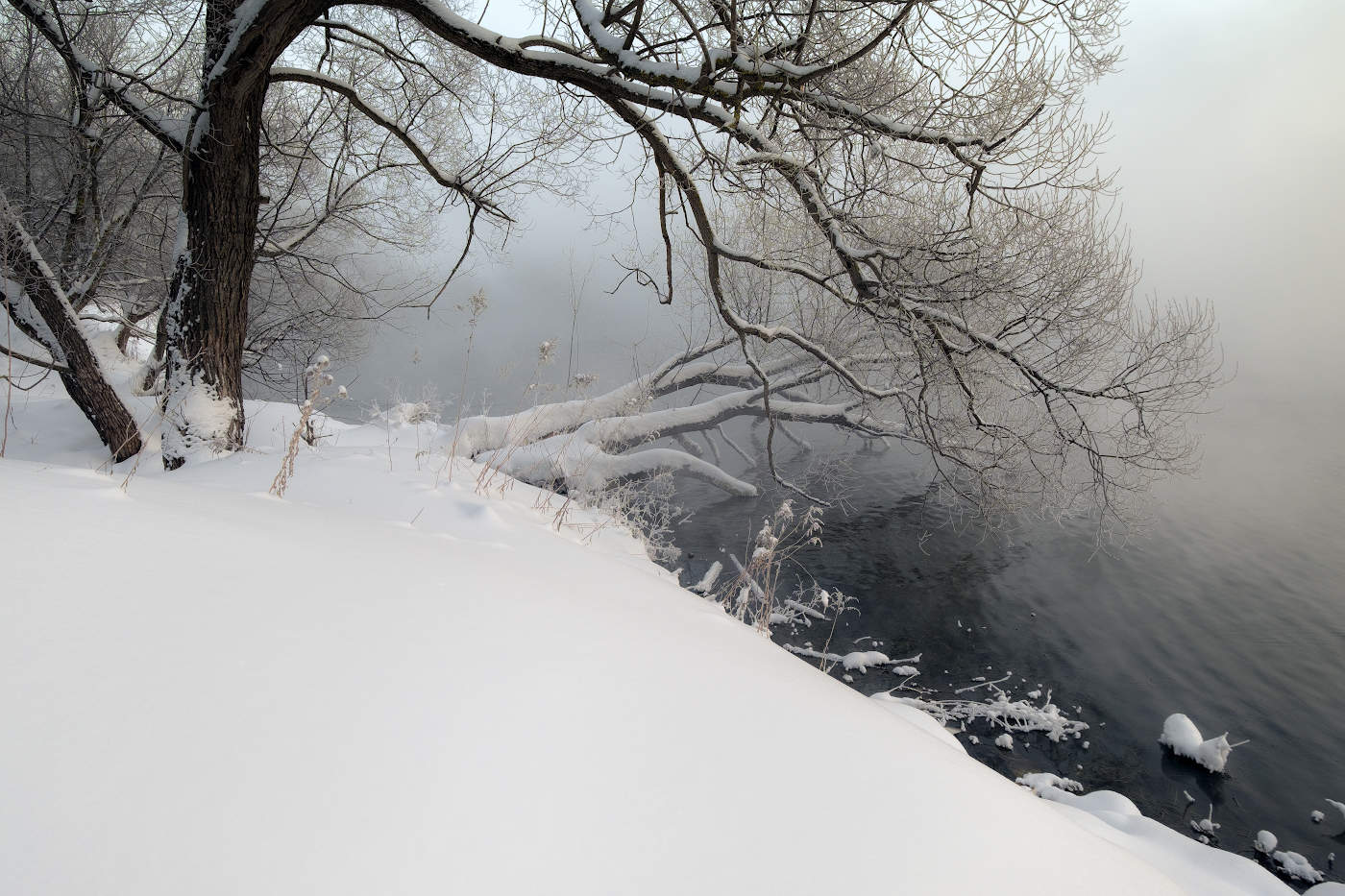 Над студёной водой