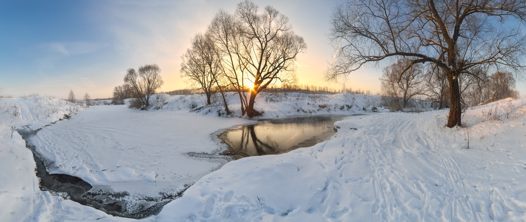 О зимнем рассвете на Тулице