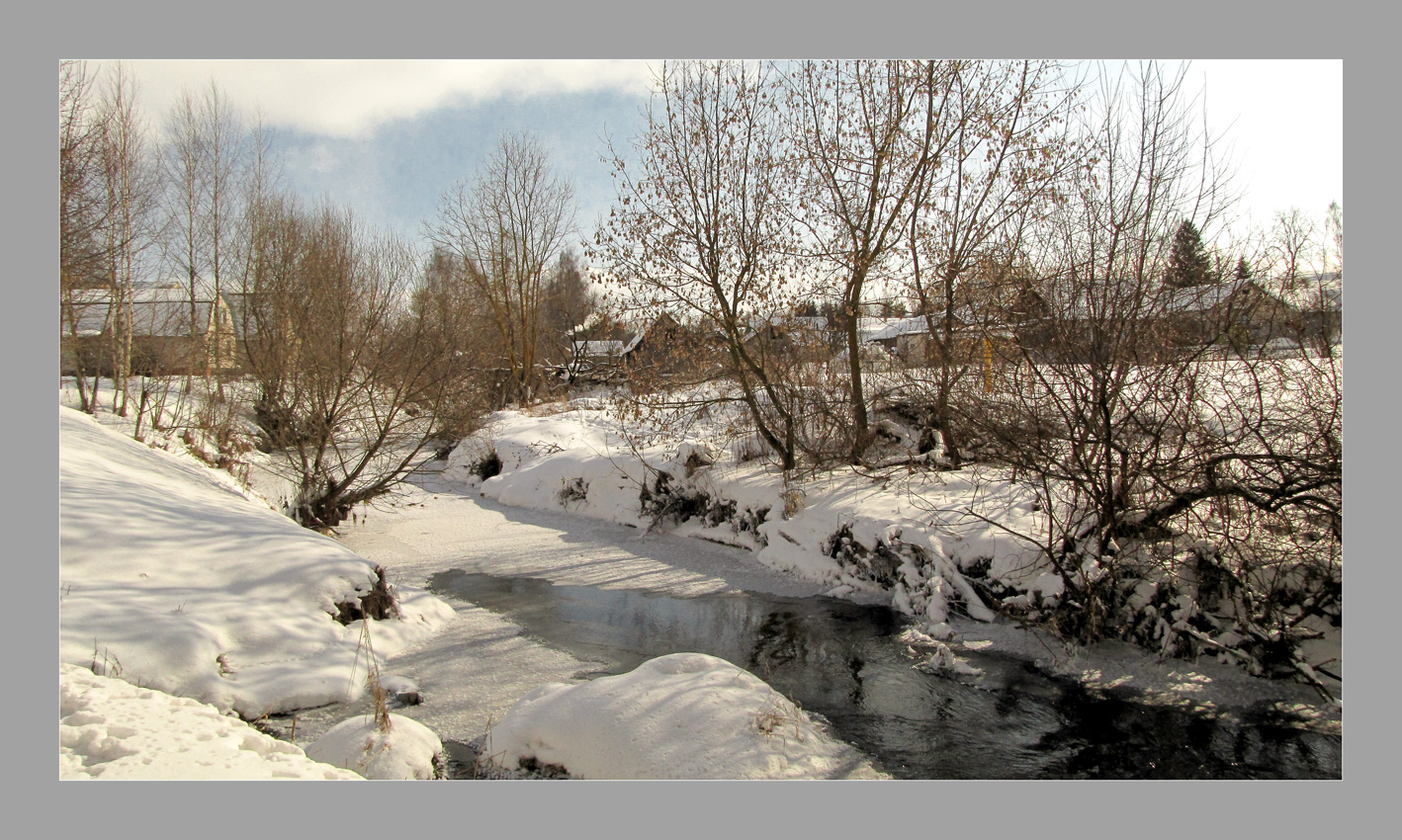Речушка в Дубровно