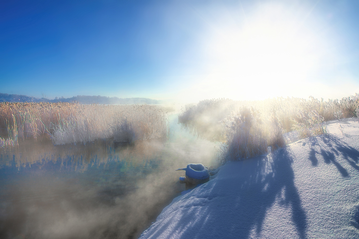 Солнце в тумане