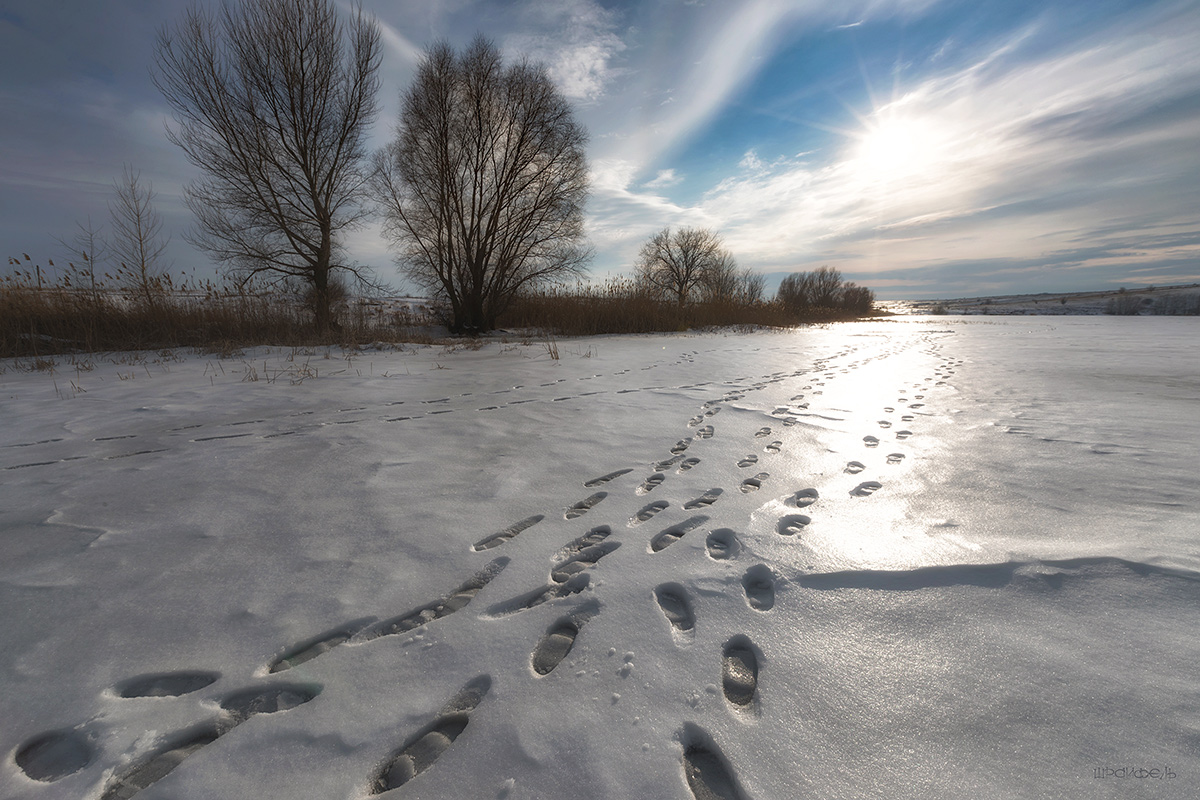 Вечер в начале марта