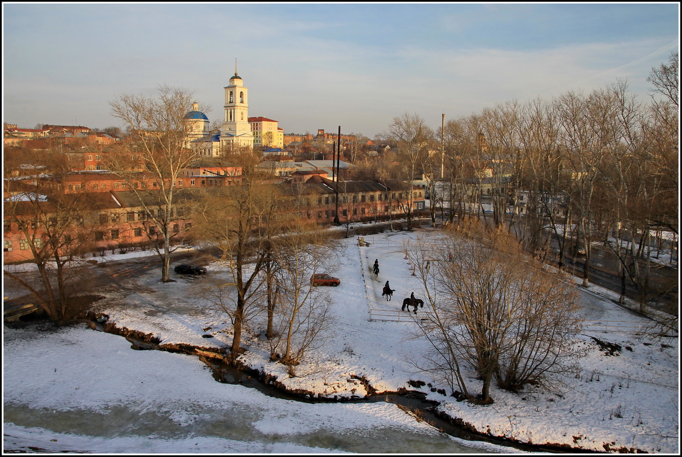 городская зарисовка