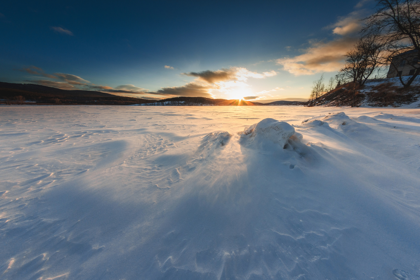 Закат в Сатке