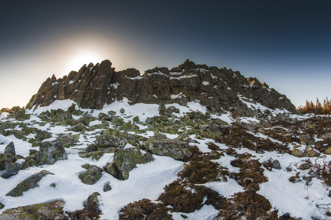 На г.Большой Уван