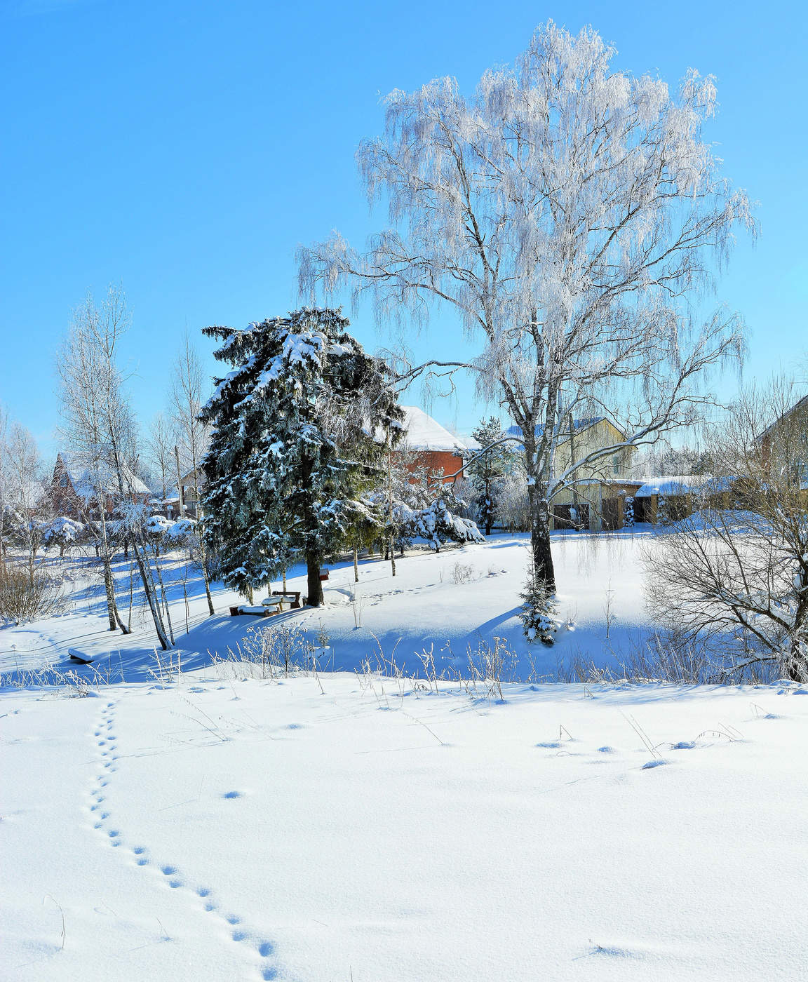 Вчерашний след ...