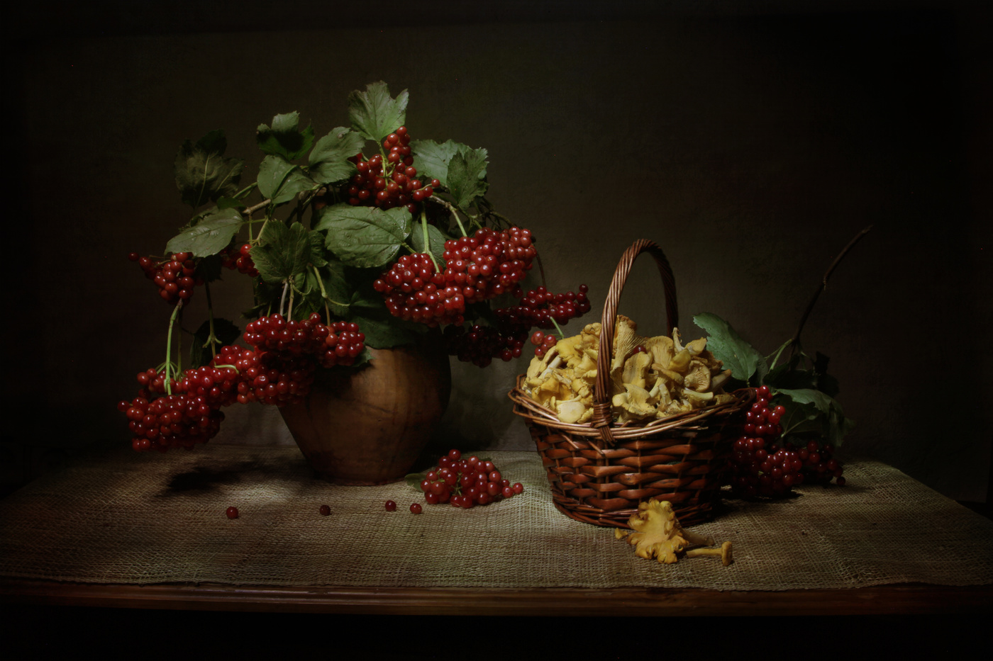 С лисичками