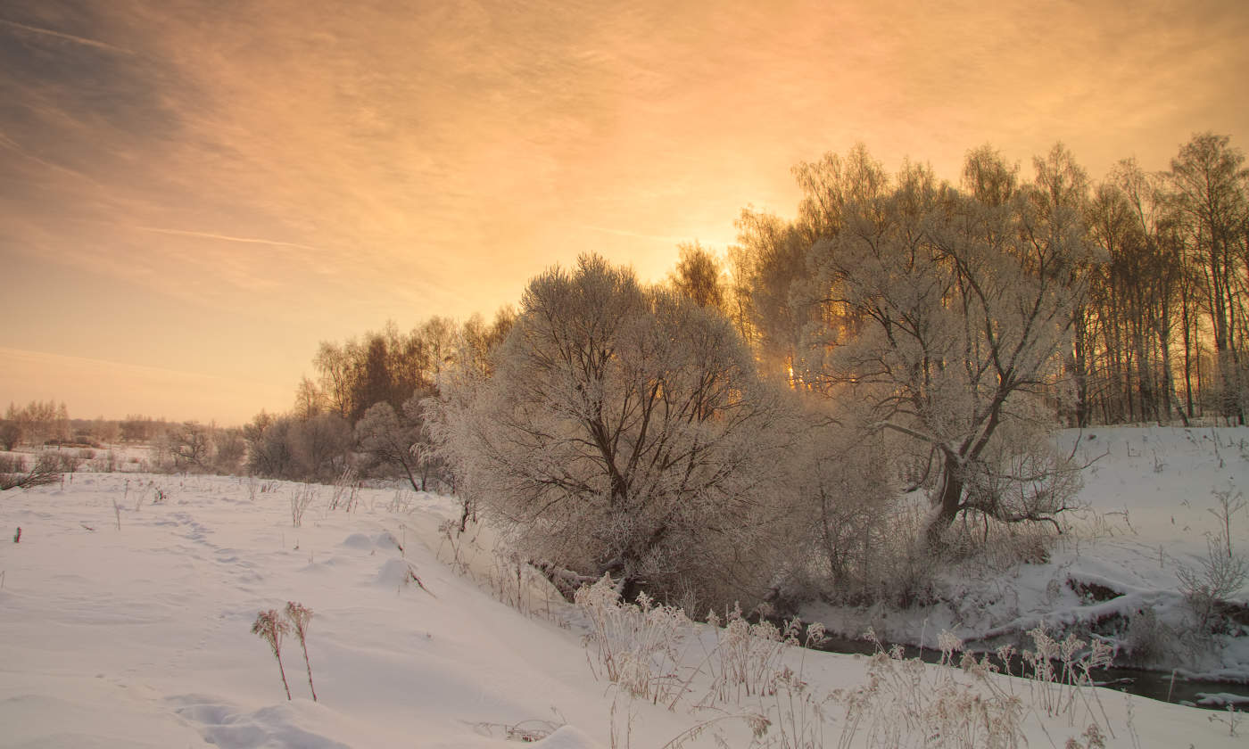 Морозные рассветы марта