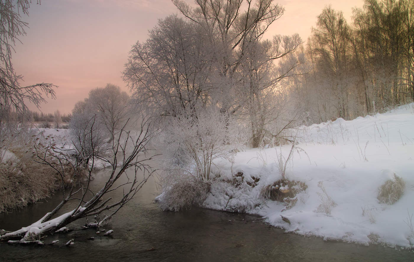 Рассвет холодного марта.