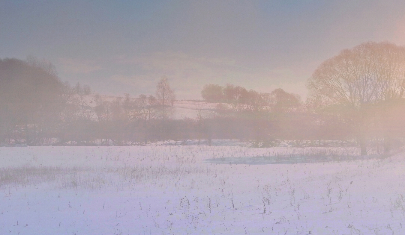 Мартовский морозный день