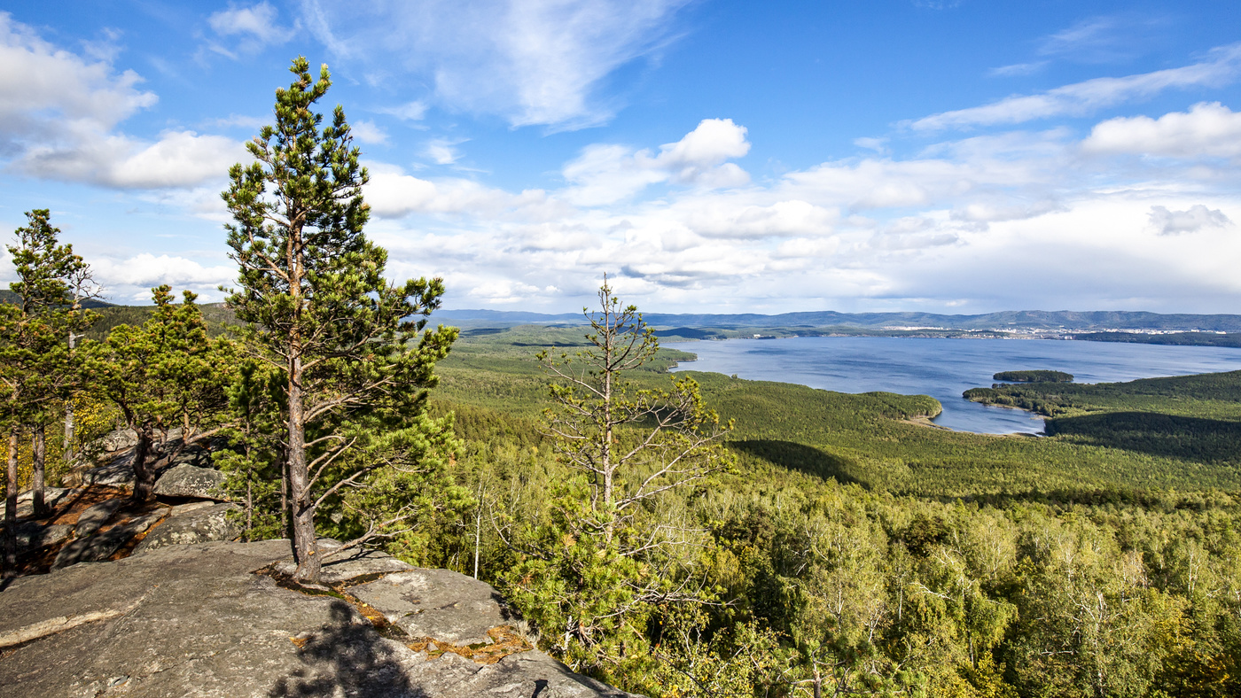 Вид на оз. Тургояк