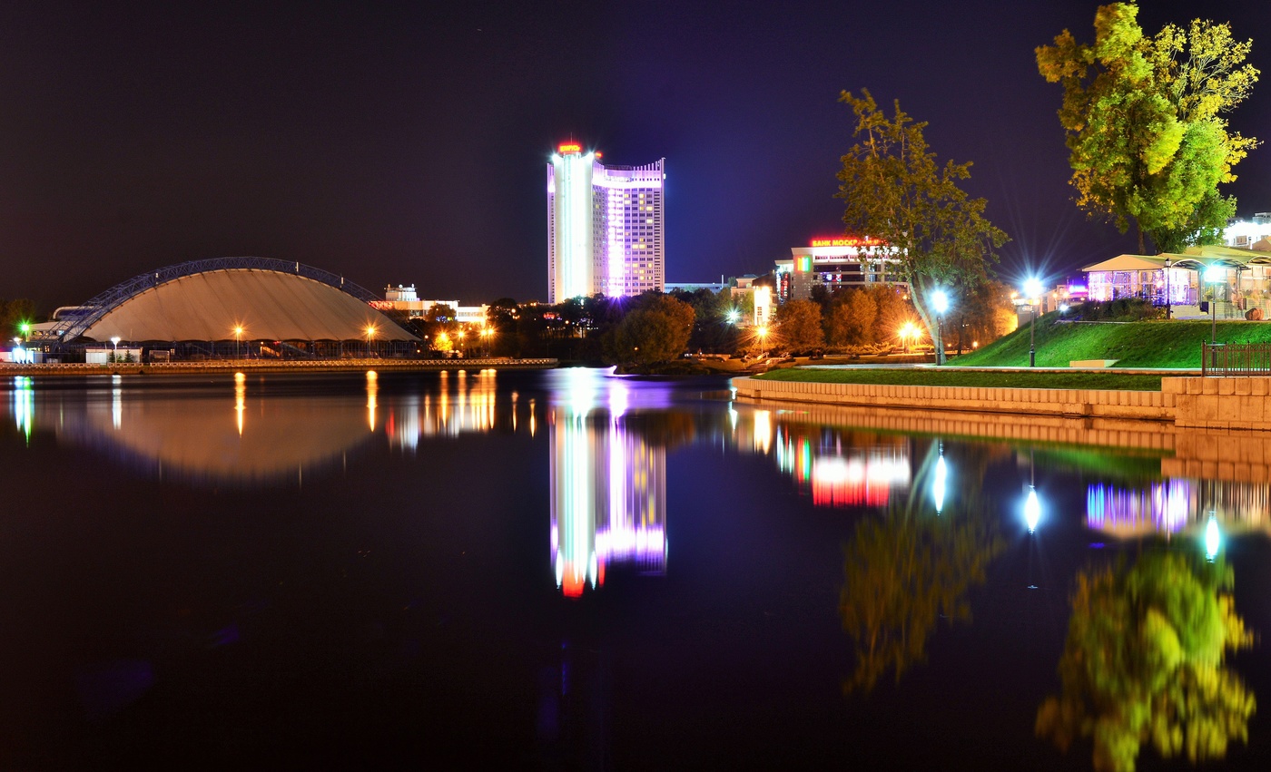 Огни ночного города ...