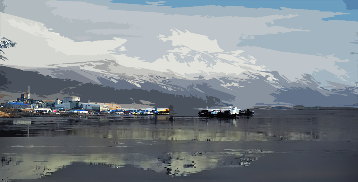 между небом и водой