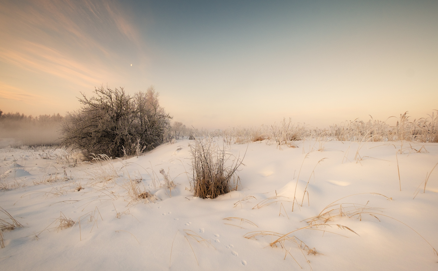 Под пушистым одеялом тумана