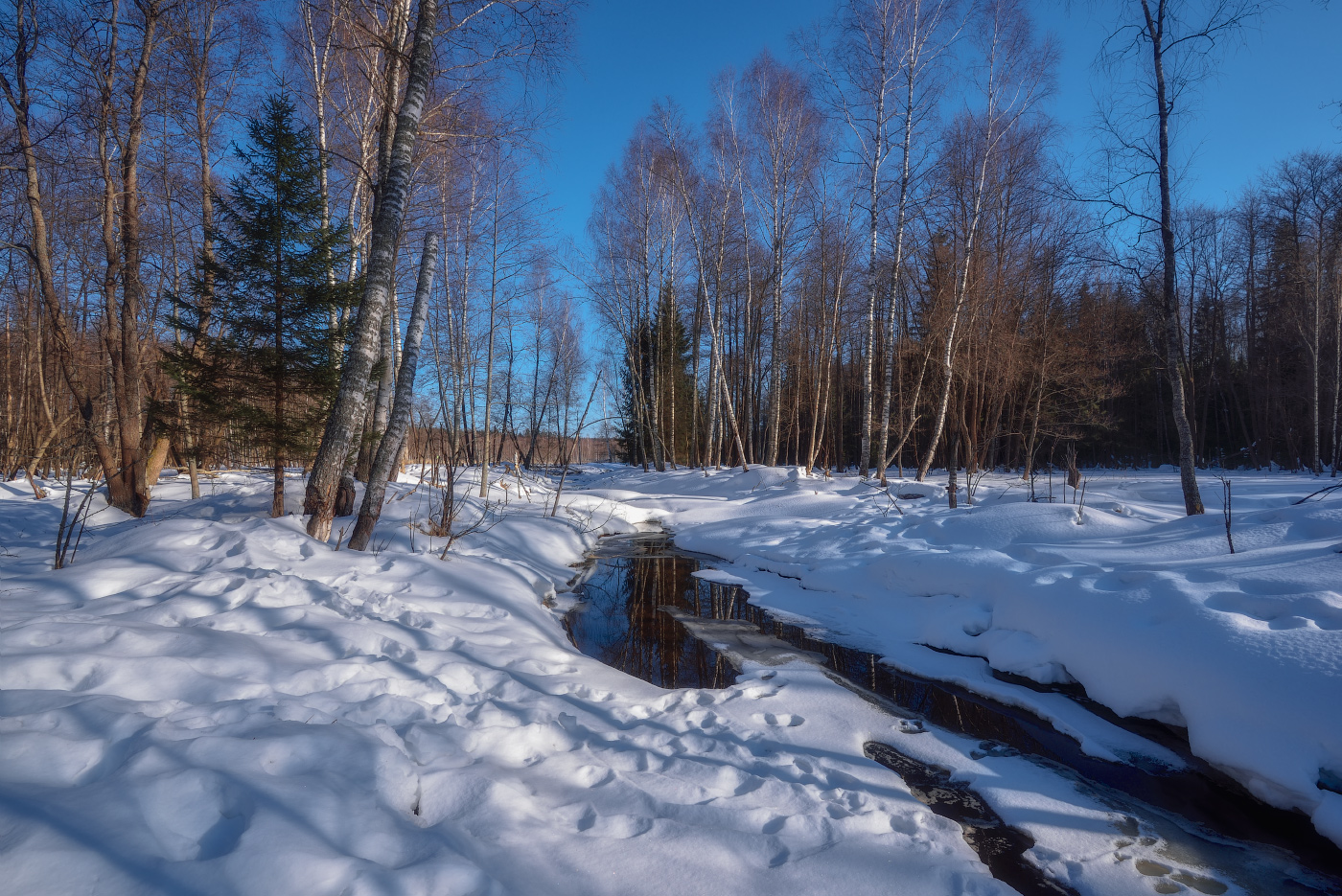 приближение весны
