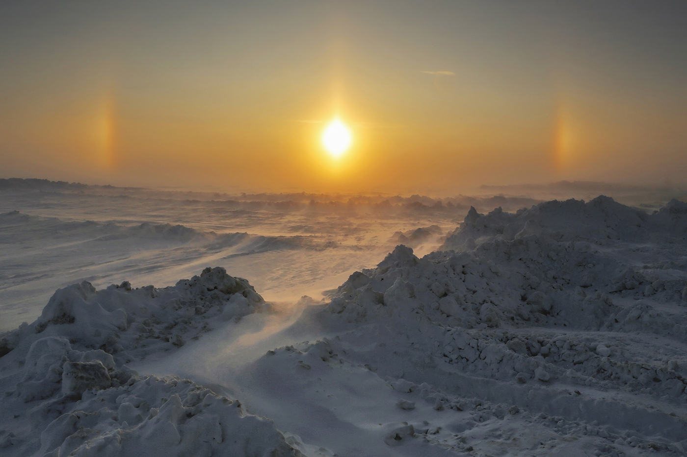 В лучах солнца
