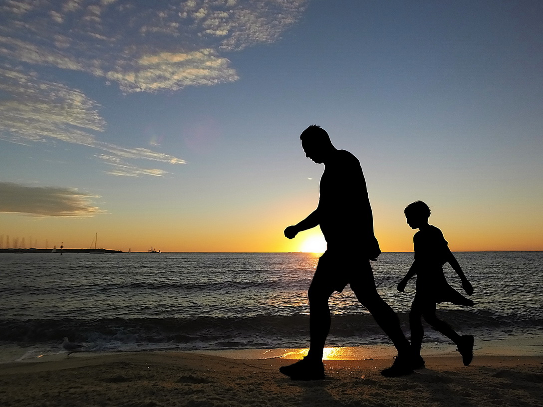 В лучах солнца