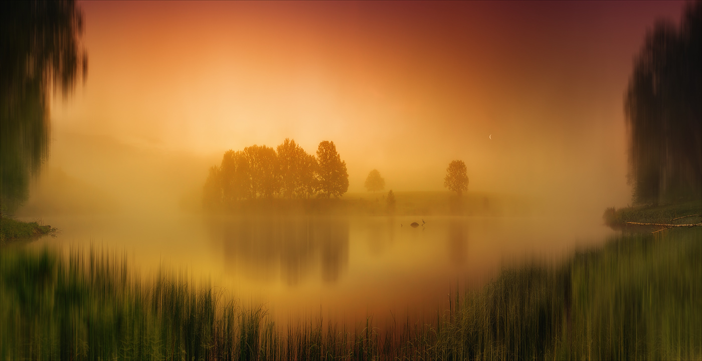 Волшебное утро ко мне постучалось.