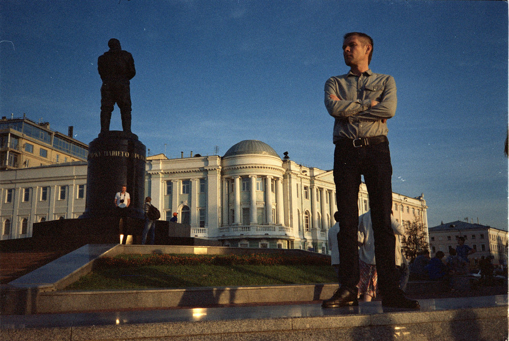 В лучах солнца