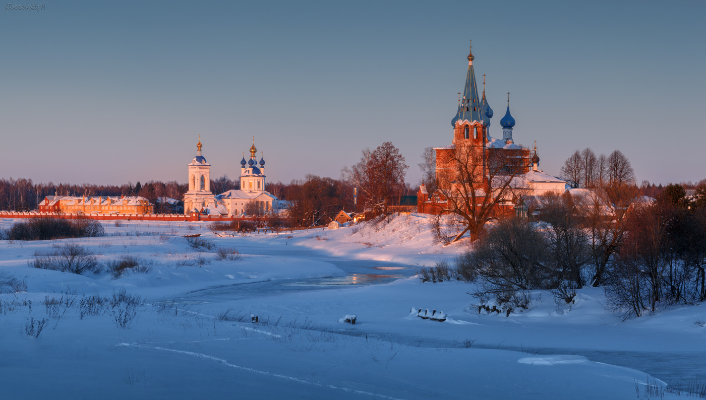 Зимняя открытка)