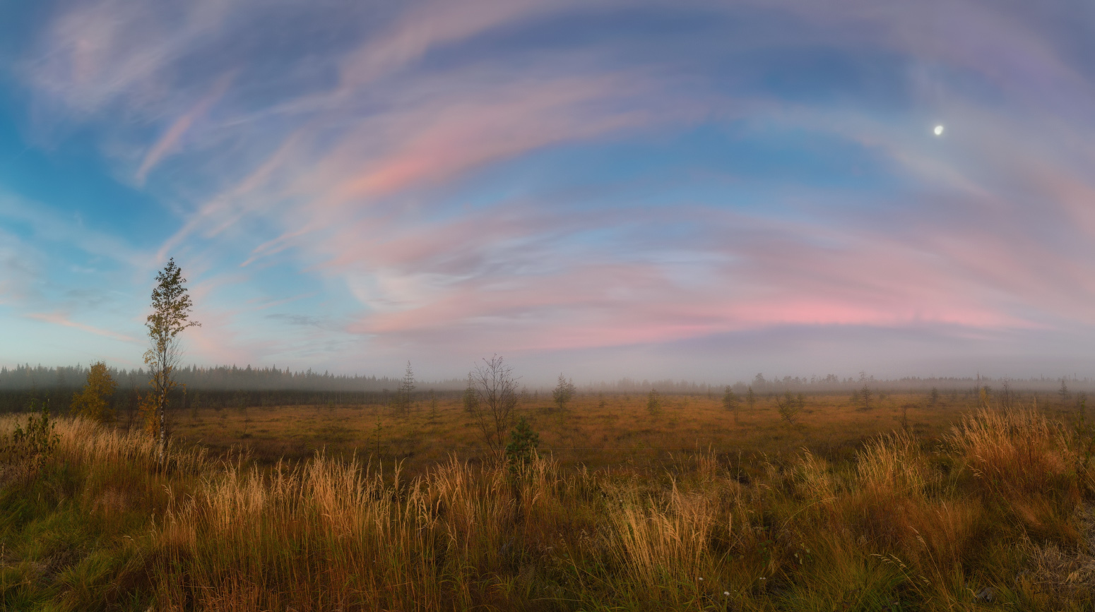 Утро в красках приполярья