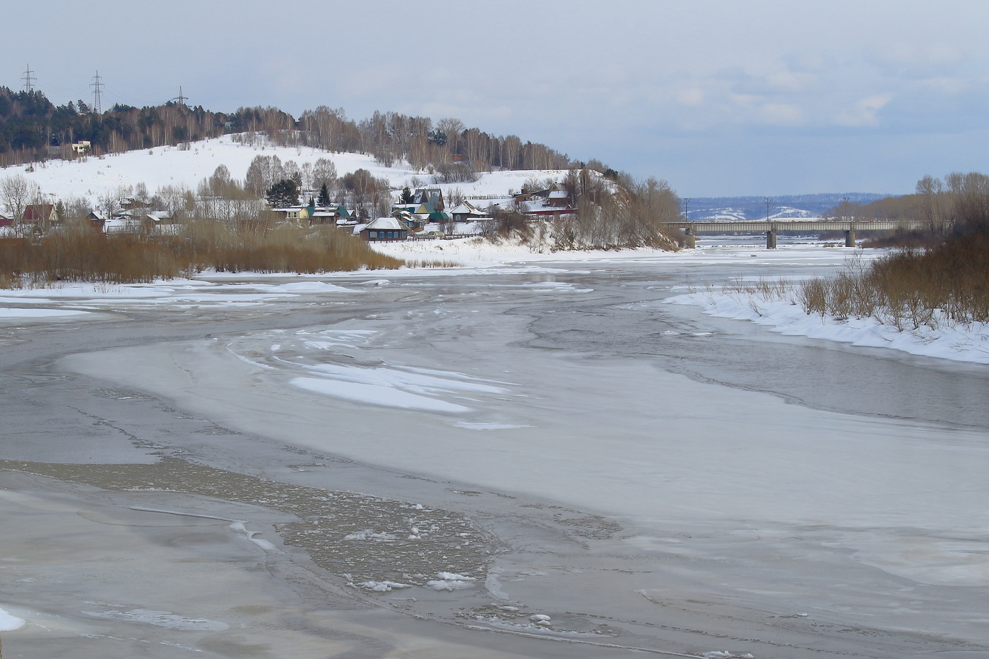 Весна в Сибири на вербное воскресенье