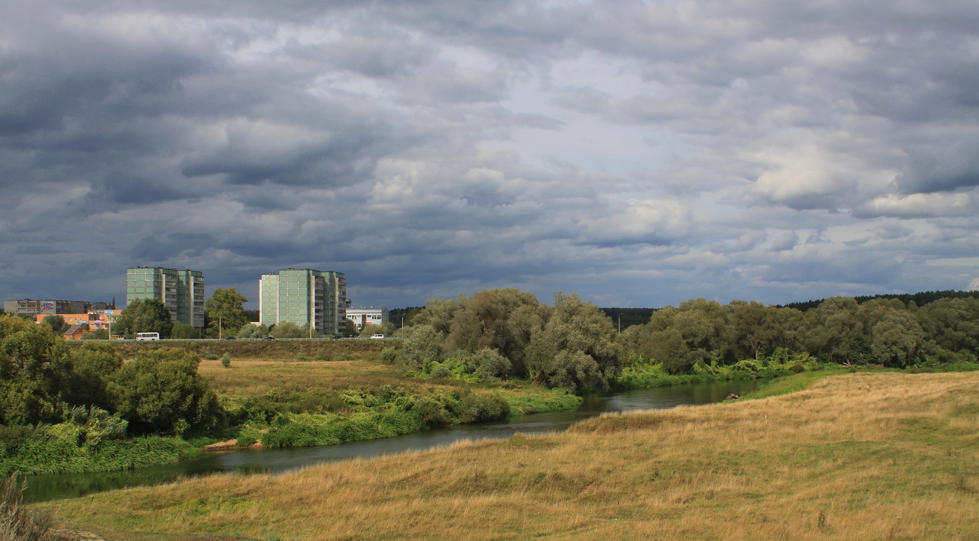 Пригородный пейзаж
