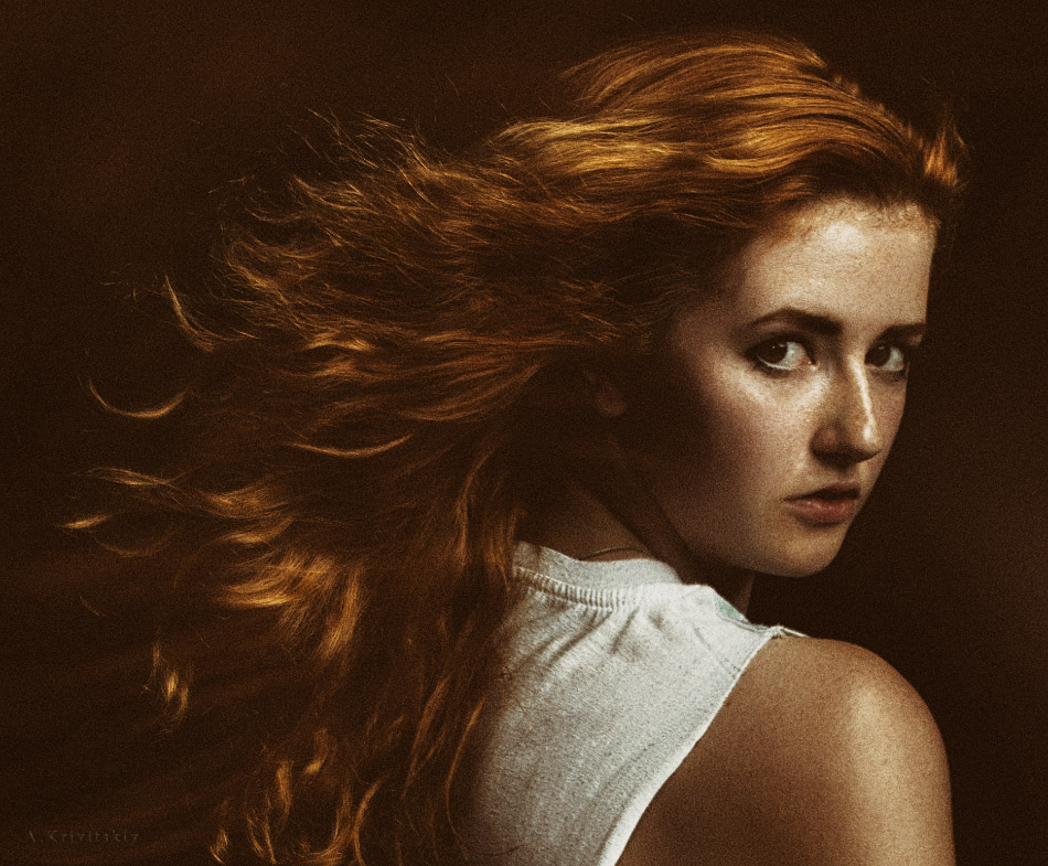 Портрет. Фотомодель Анастасия. Фототеатр.