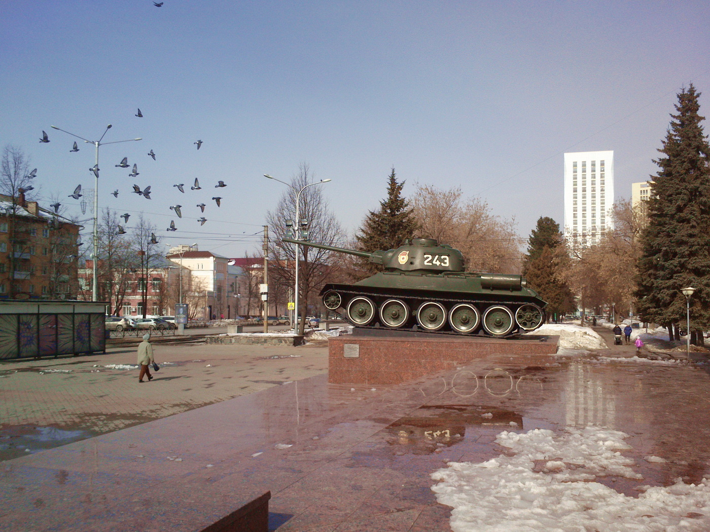 Весна опаздывает.