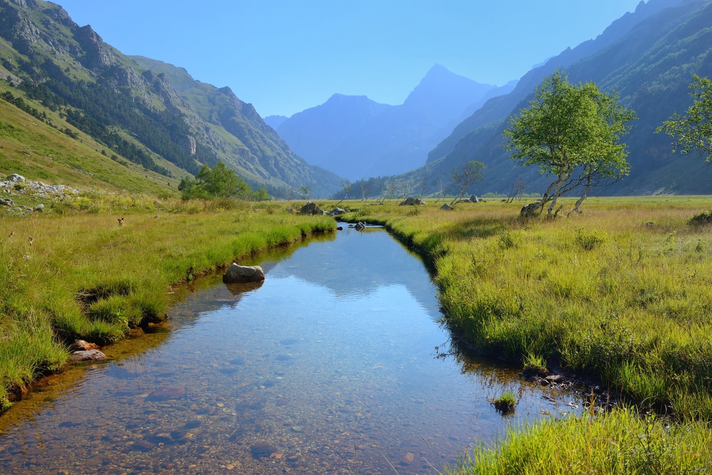 Утро в горах