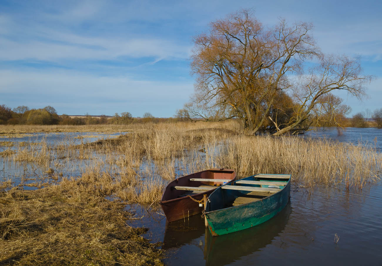 Першино. Лодки