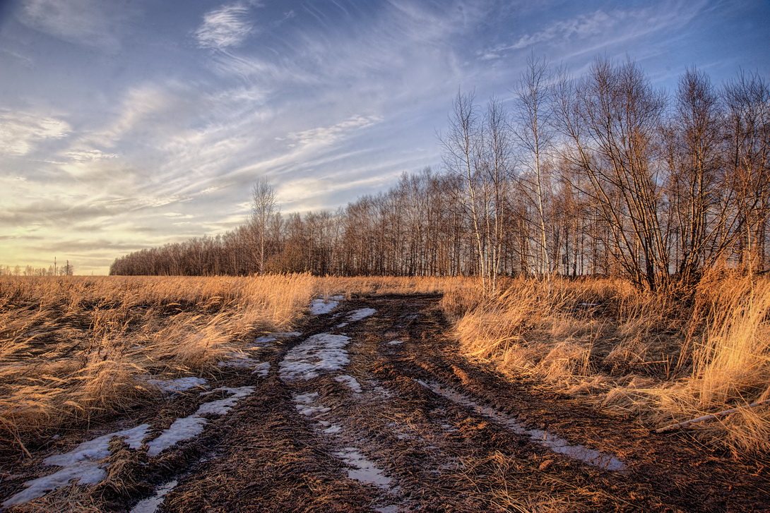 Быстрое таяние в апреле