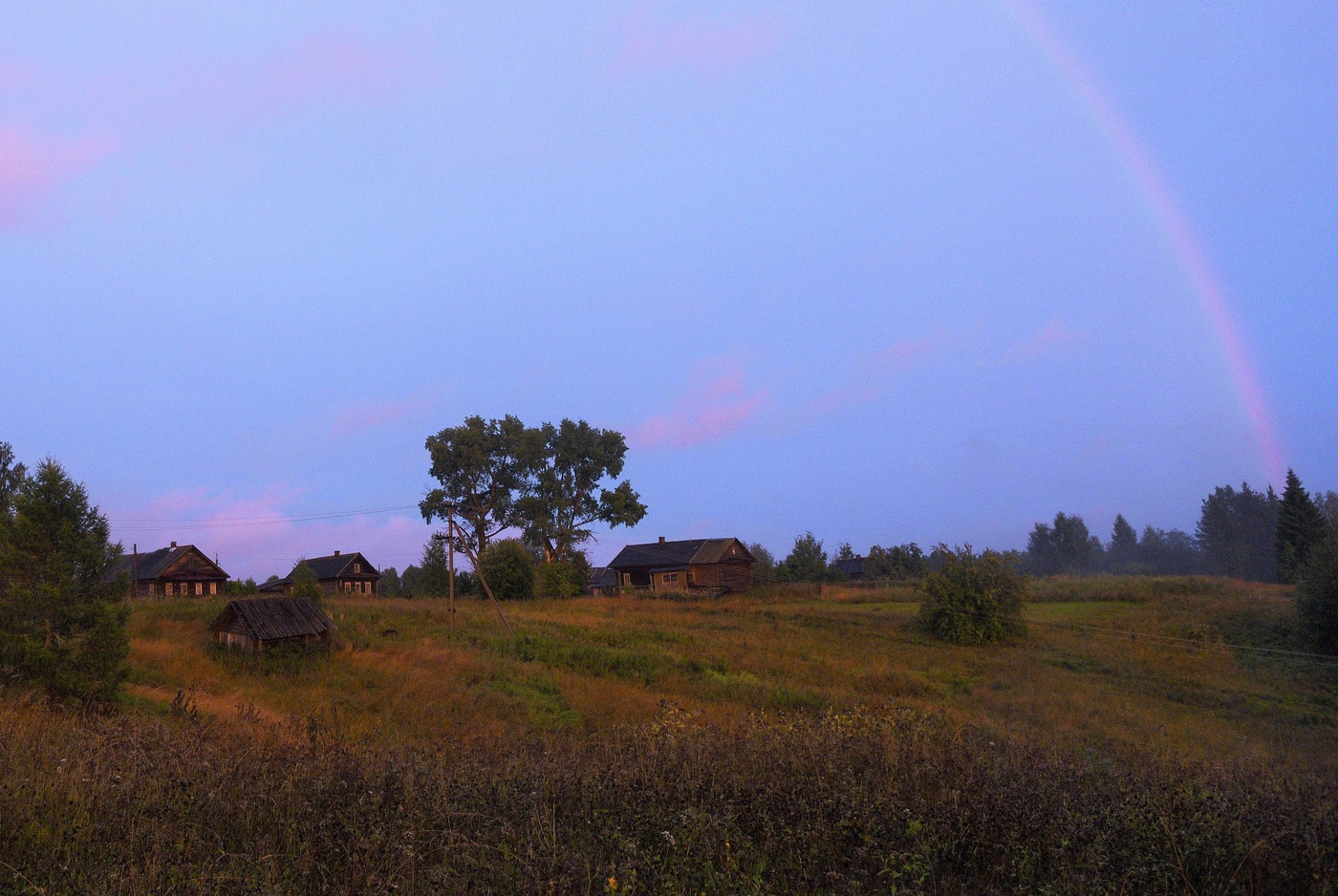 Вечером после дождя ...