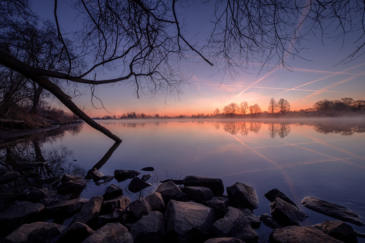 Рассвет и разлив