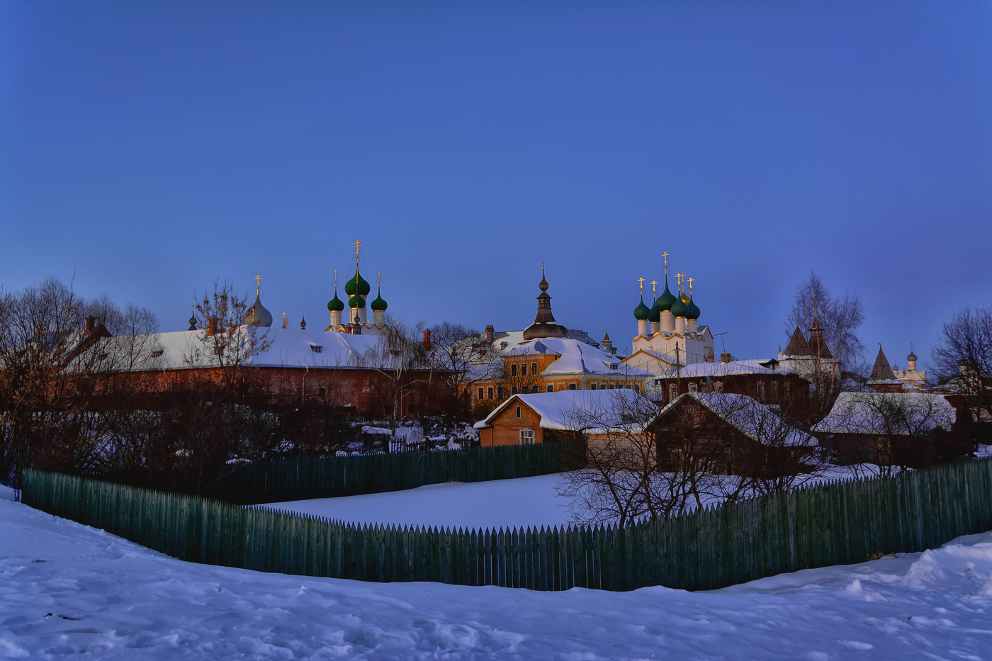 зимний вечер