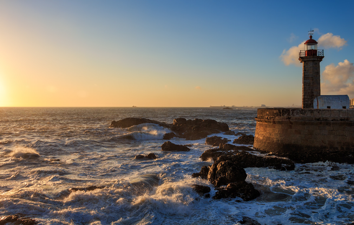 Закат над Атлантикой