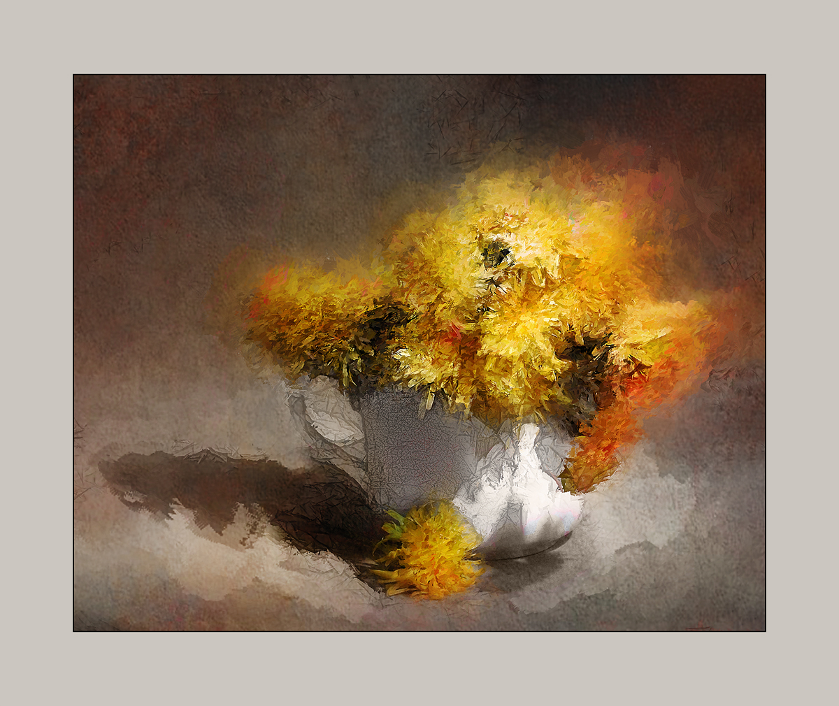 одуванчики