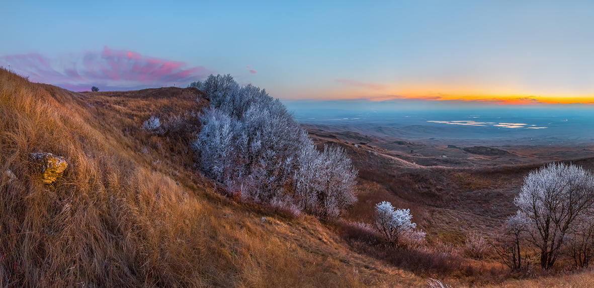 Иней на горе Стрижамент