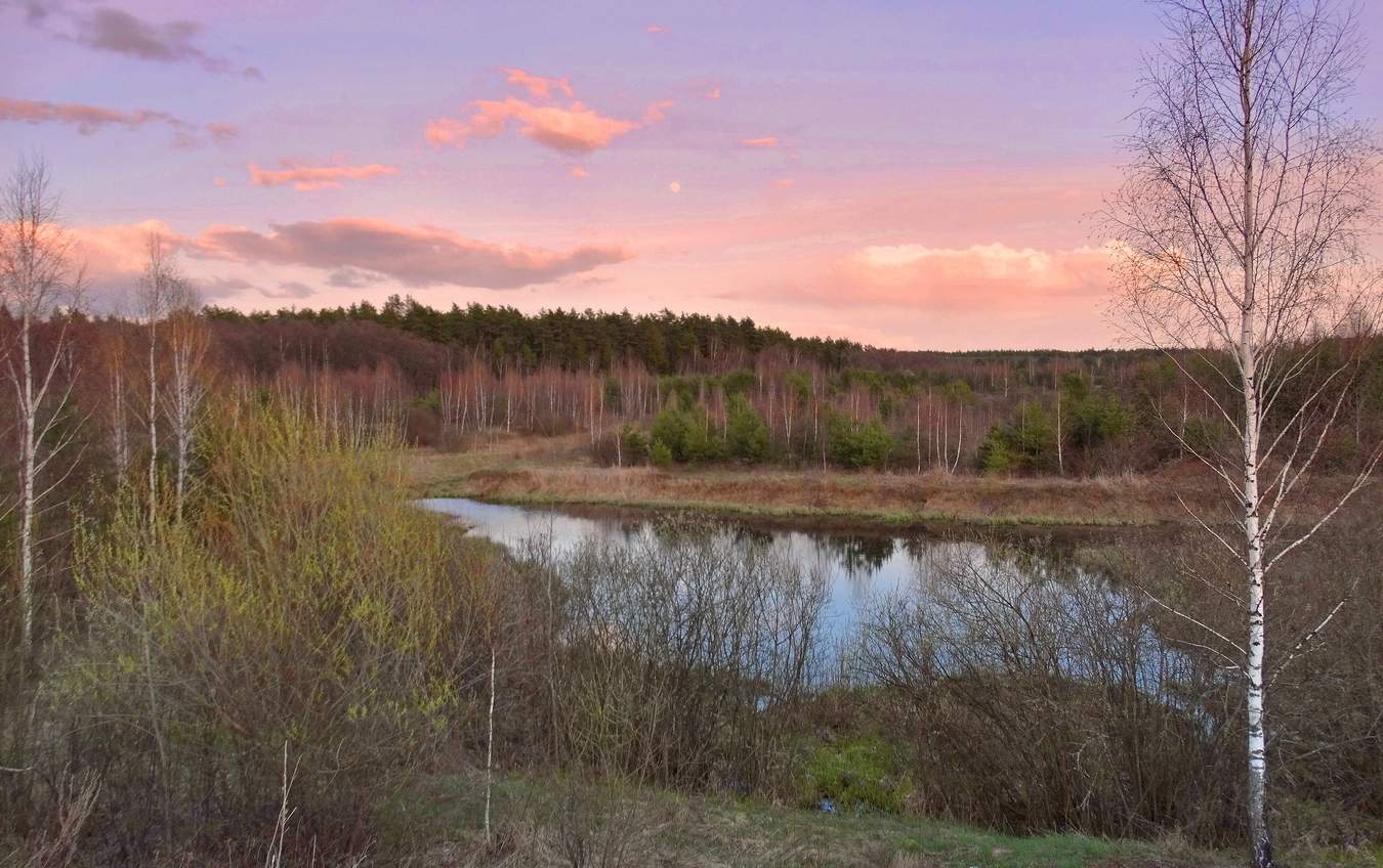 Апрельским вечером