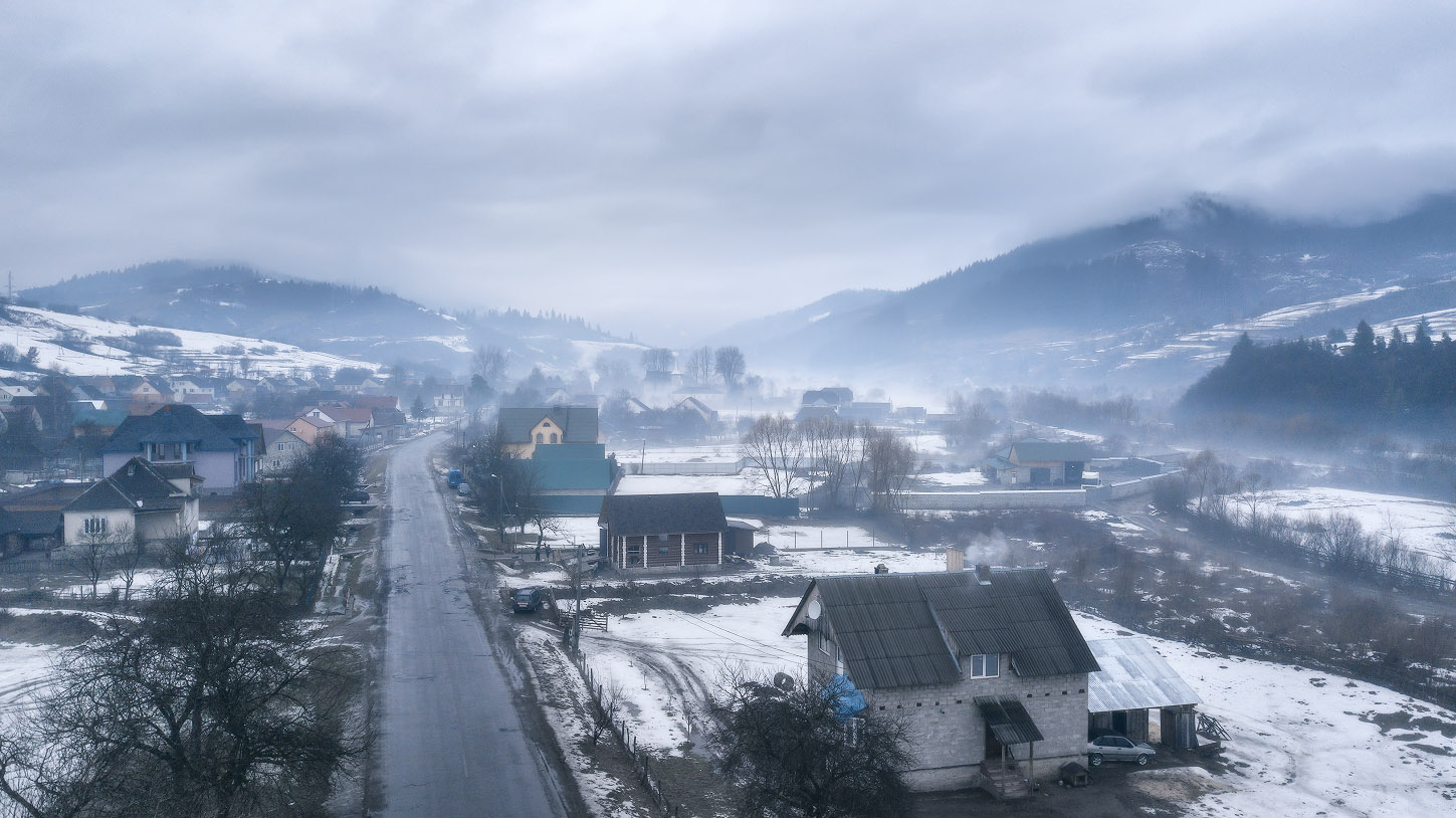 Начало весны. Карпаты