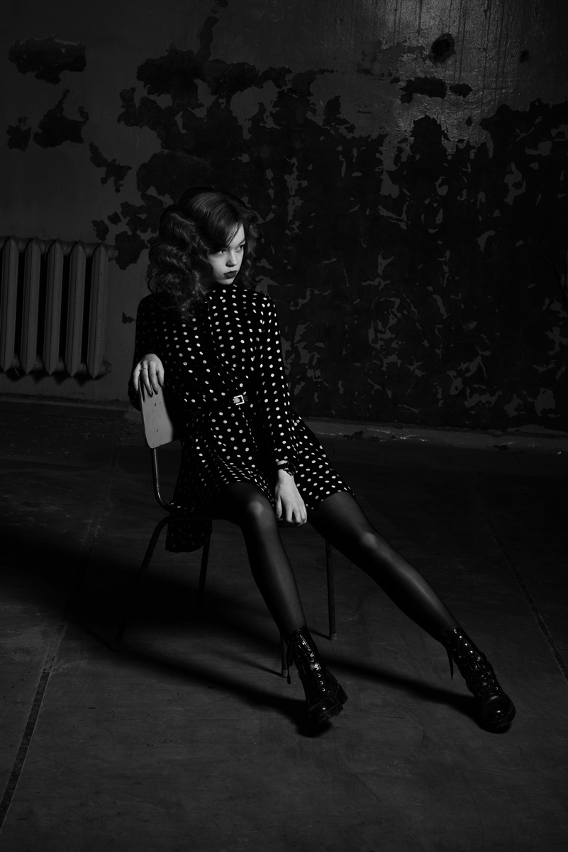 портрет Саши Меньшиковой