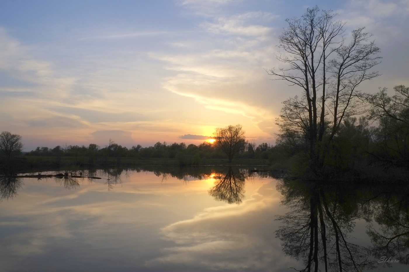 Майский закат.