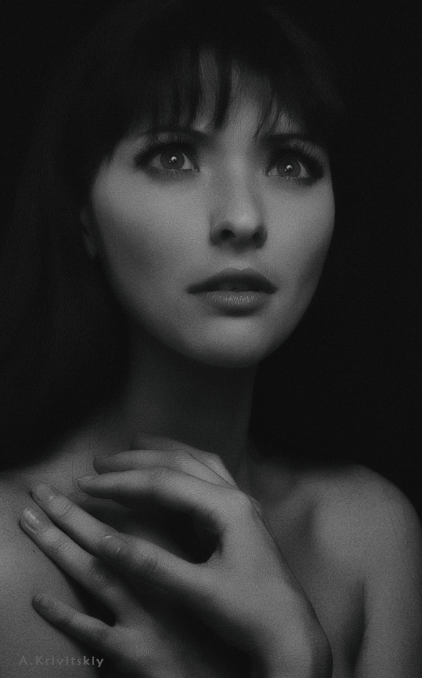 Portrait. Studio. Photo theater. Marina.