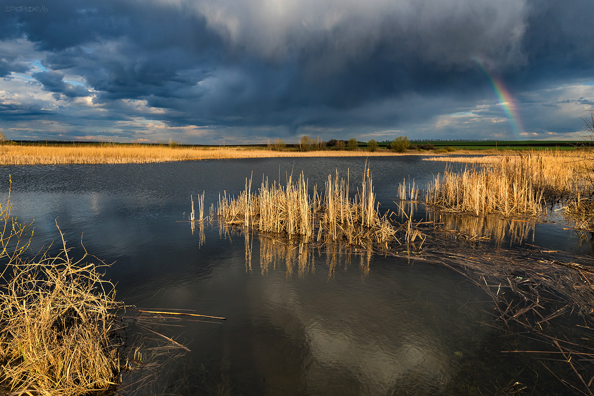 Гроза умыла и умчалась