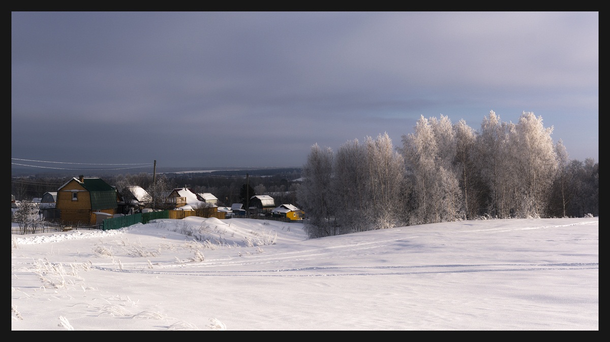 Зимний сюжет.