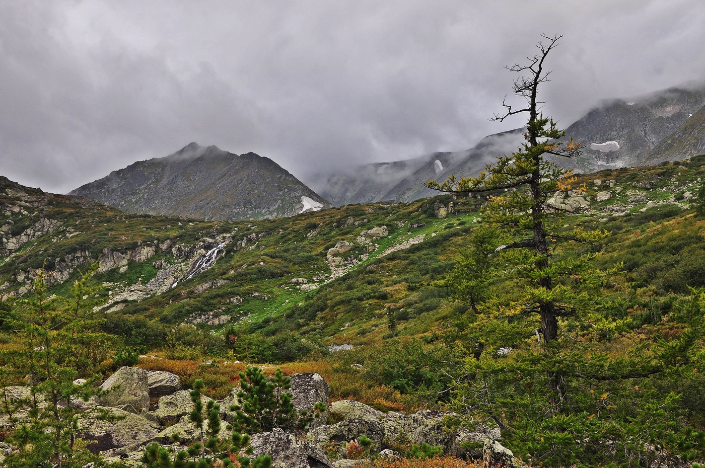 Утро на горах Кузнецкого Алатау