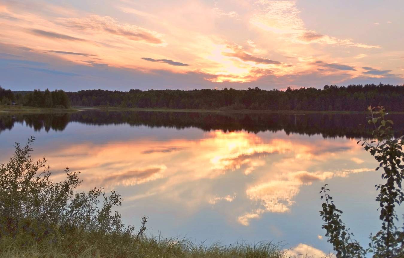 Летний вечер в Полесье