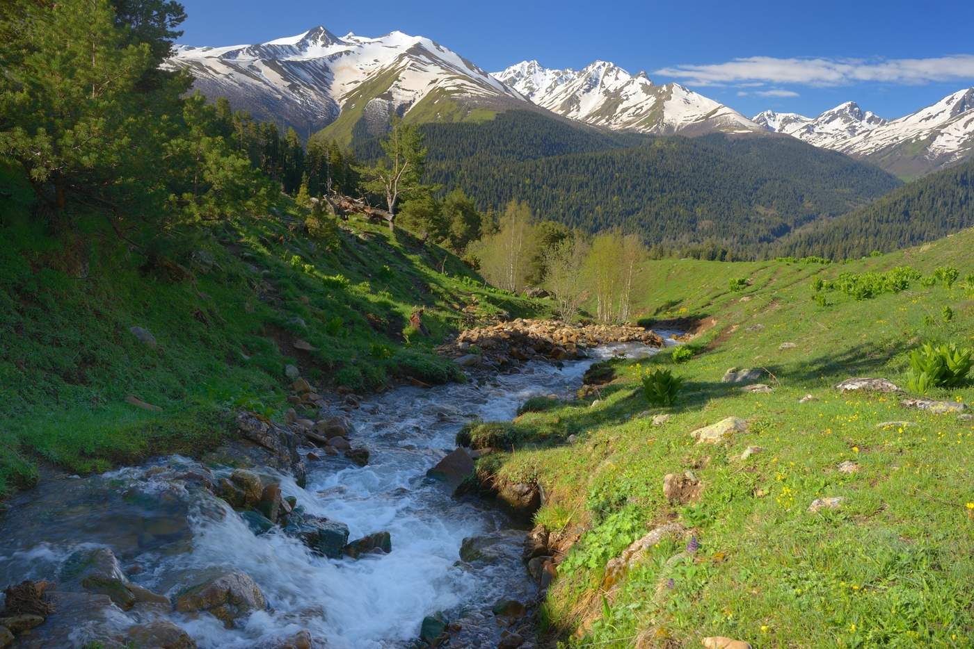 Май в горах