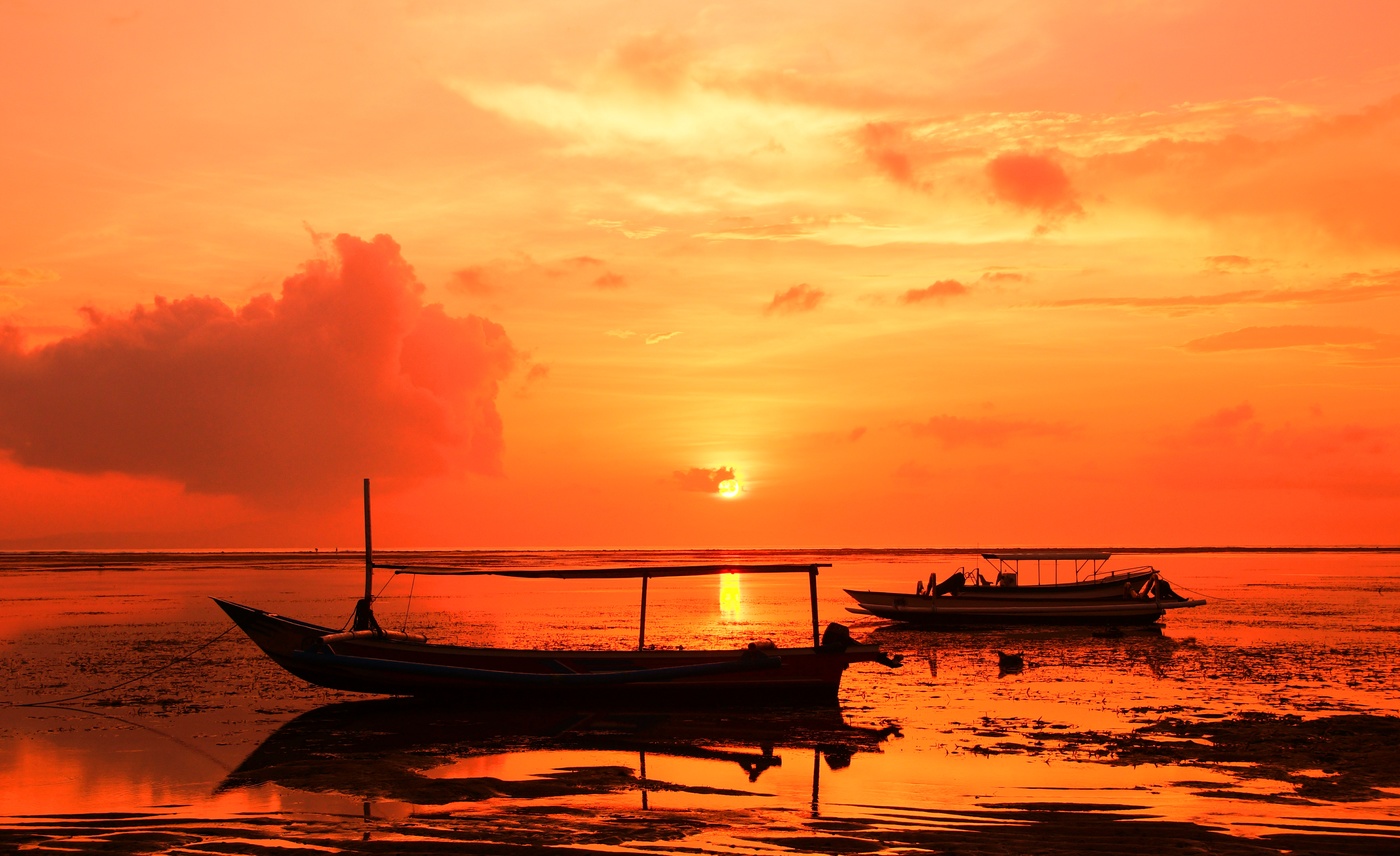 Утро сонных лодок...