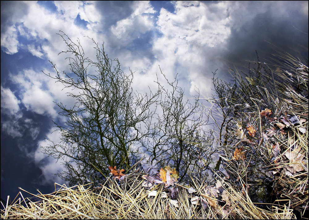В небо упасть.